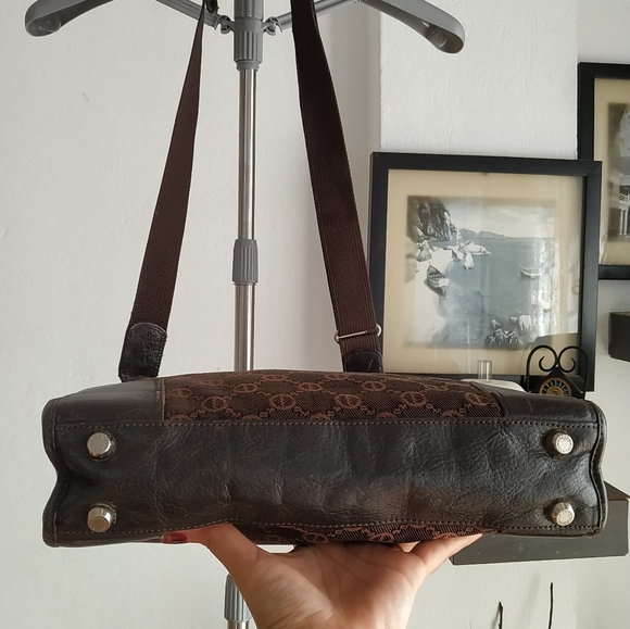 Double.M Milano Messanger Bag ( Canvas and leather mix) - Picture 11 of 17